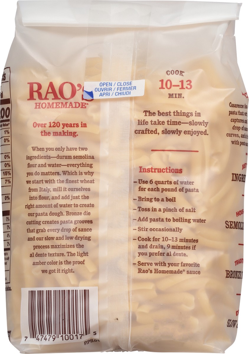 slide 11 of 14, Rao's Homemade Casarecce 16 oz, 16 oz