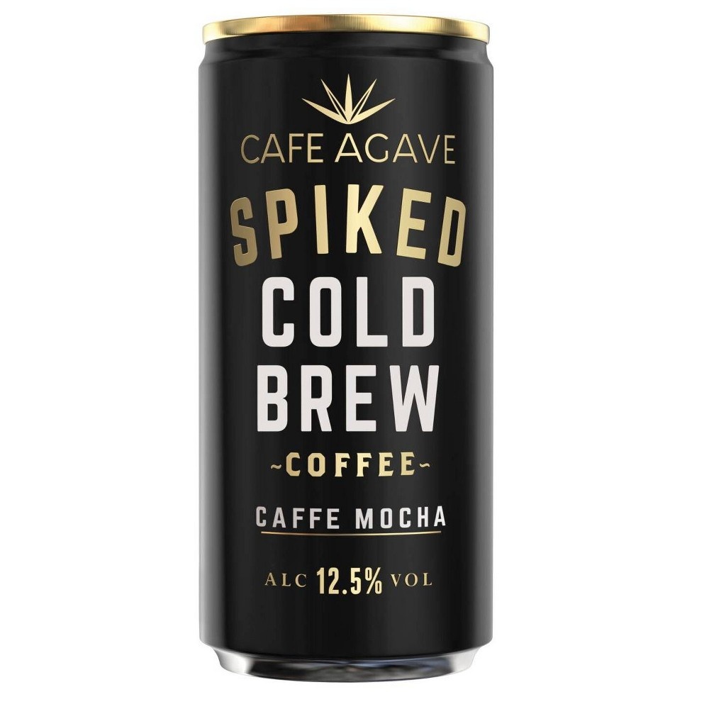 slide 2 of 3, Cafe Agave Caffe Mocha Spiked Cold Brew Coffee, 187 ml