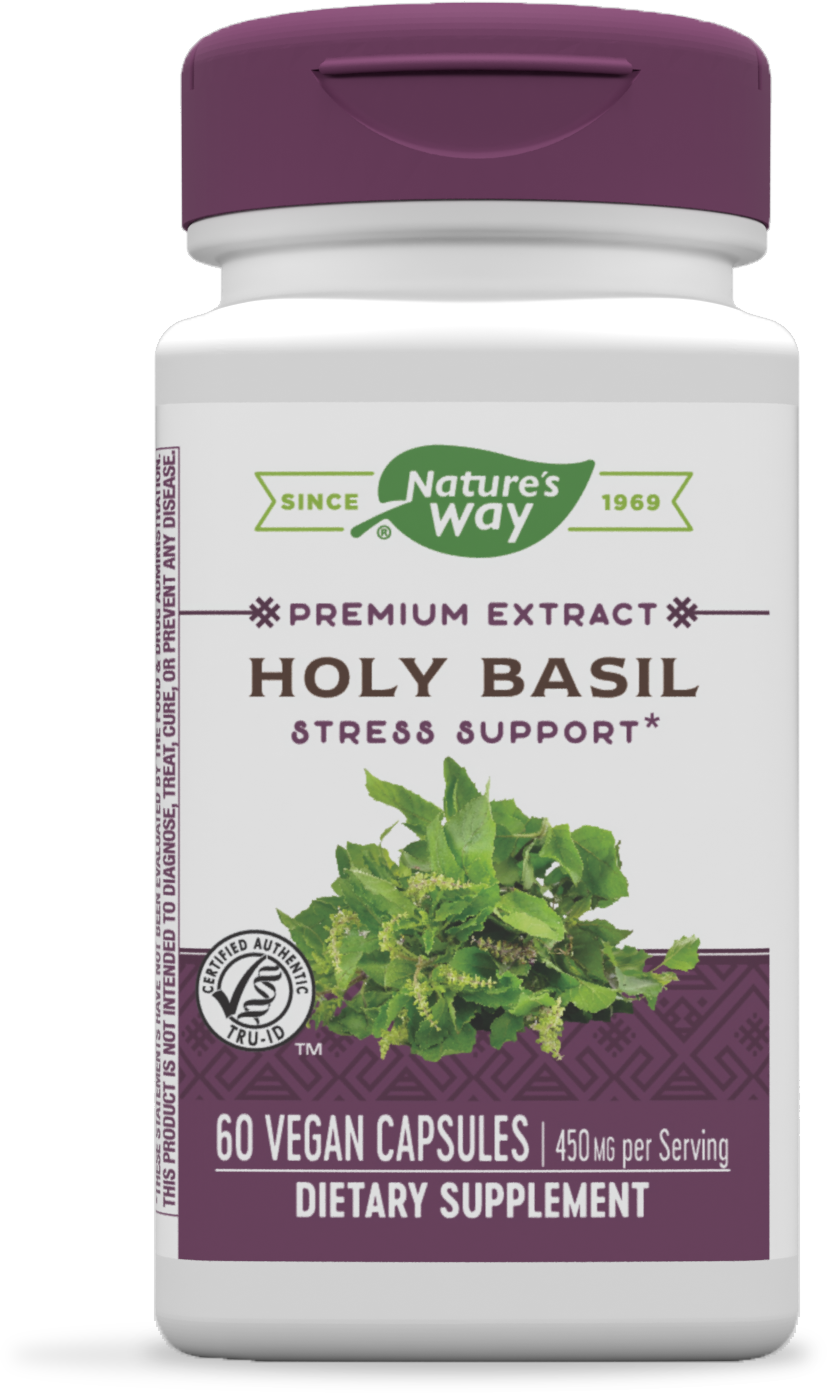 slide 1 of 2, Nature's Way Holy Basil 60 ea, 60 ct