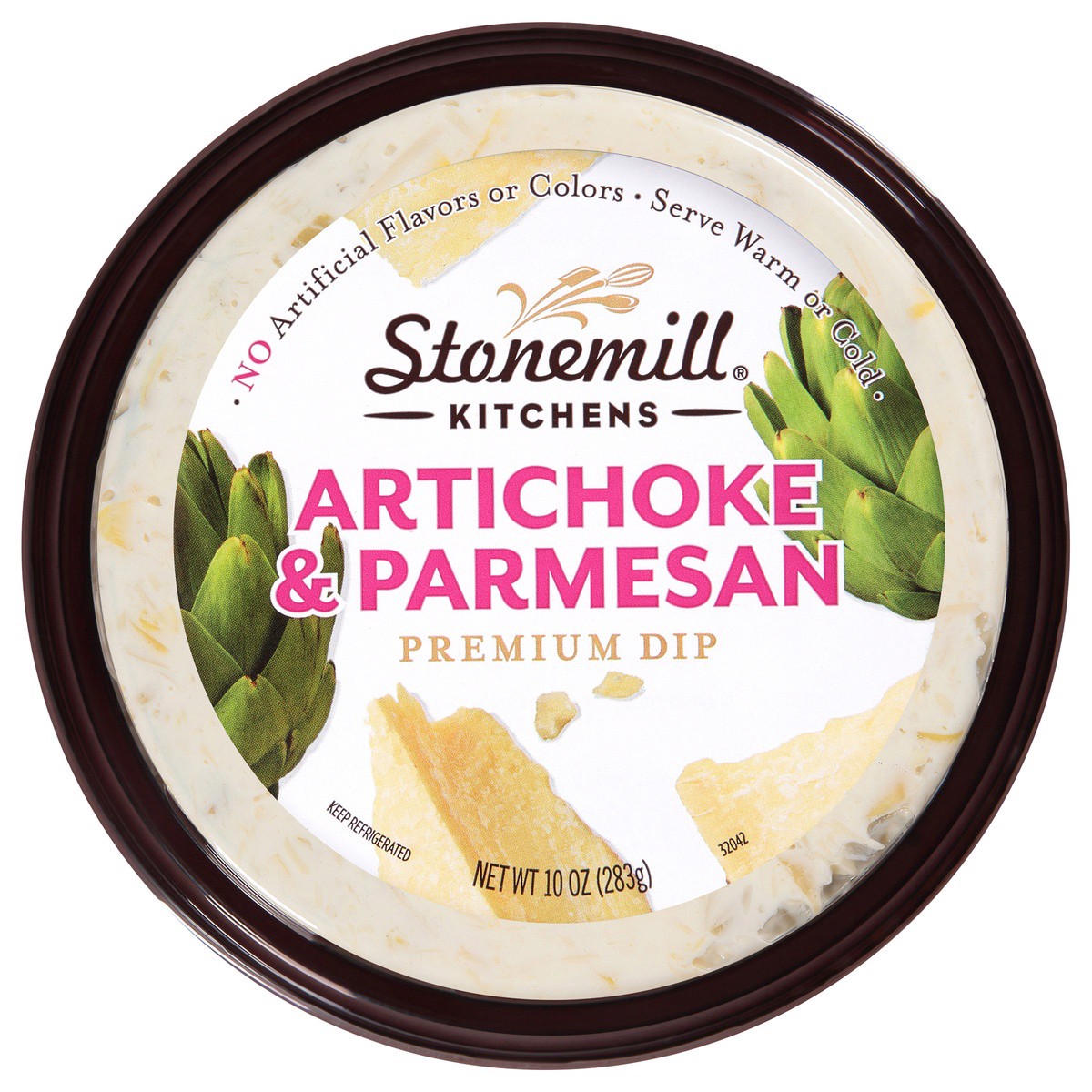 slide 1 of 7, Stonemill Kitchens Artichoke & Parmesan Premium Dip, 10 oz