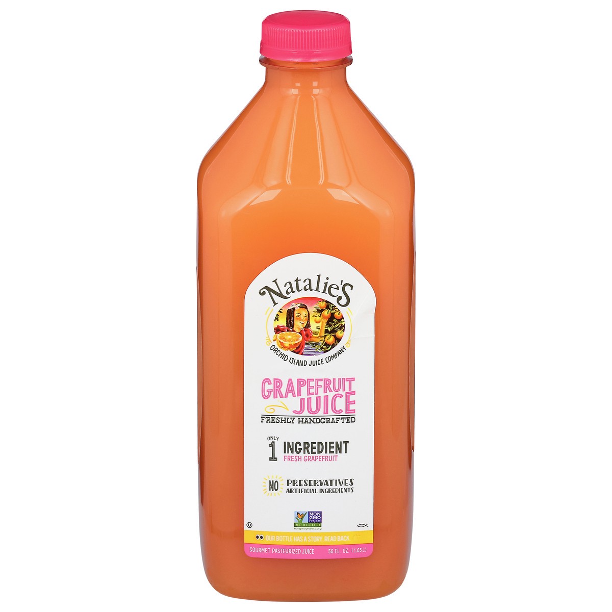 slide 7 of 13, Natalie's Grapefruit Juice 56 fl oz, 56 fl oz