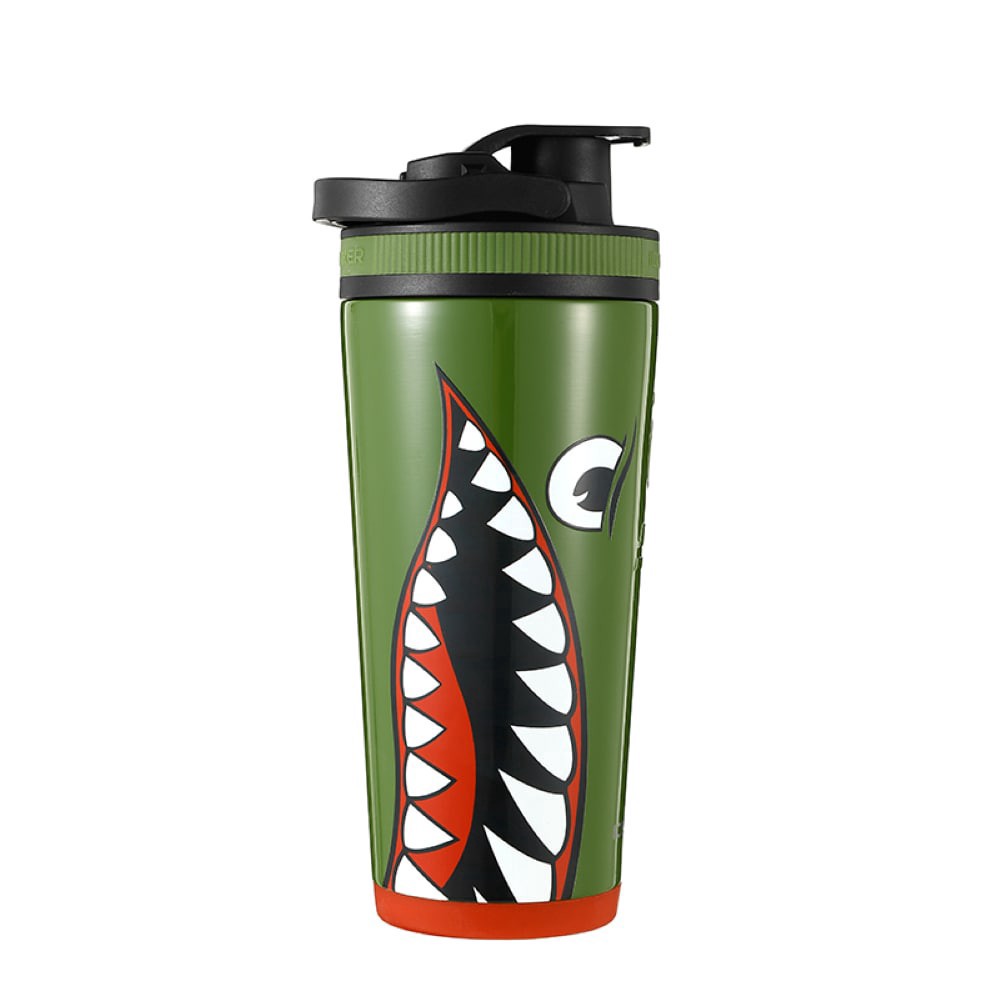 slide 1 of 3, Iceshaker Shaker Bottle - Bomber, 26 oz