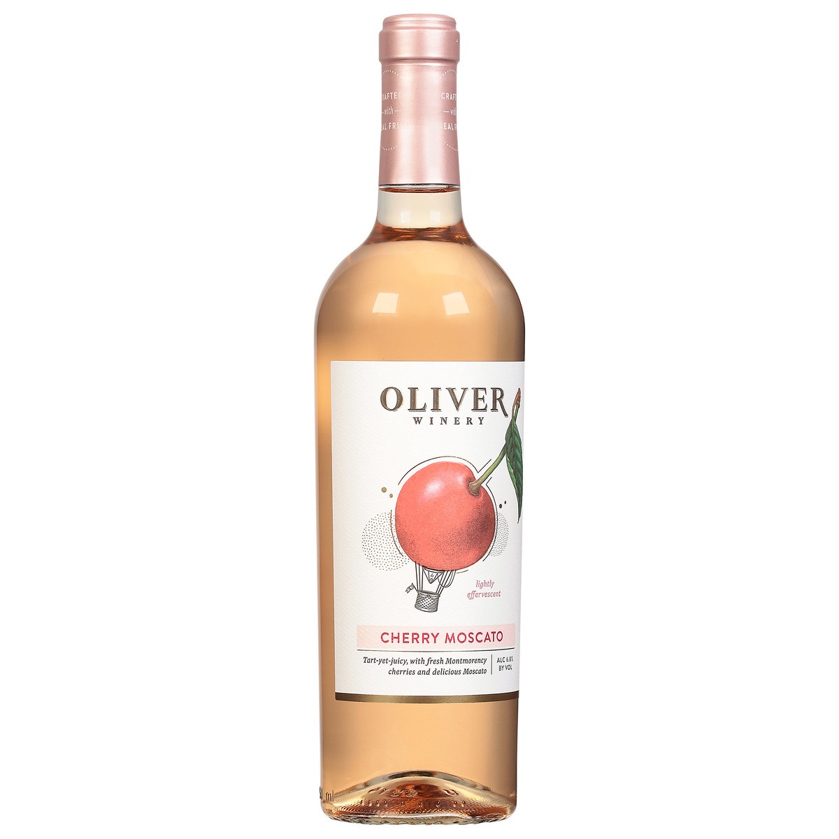 slide 9 of 9, Oliver Winery Cherry Moscato Wine 750 mL, 750 ml