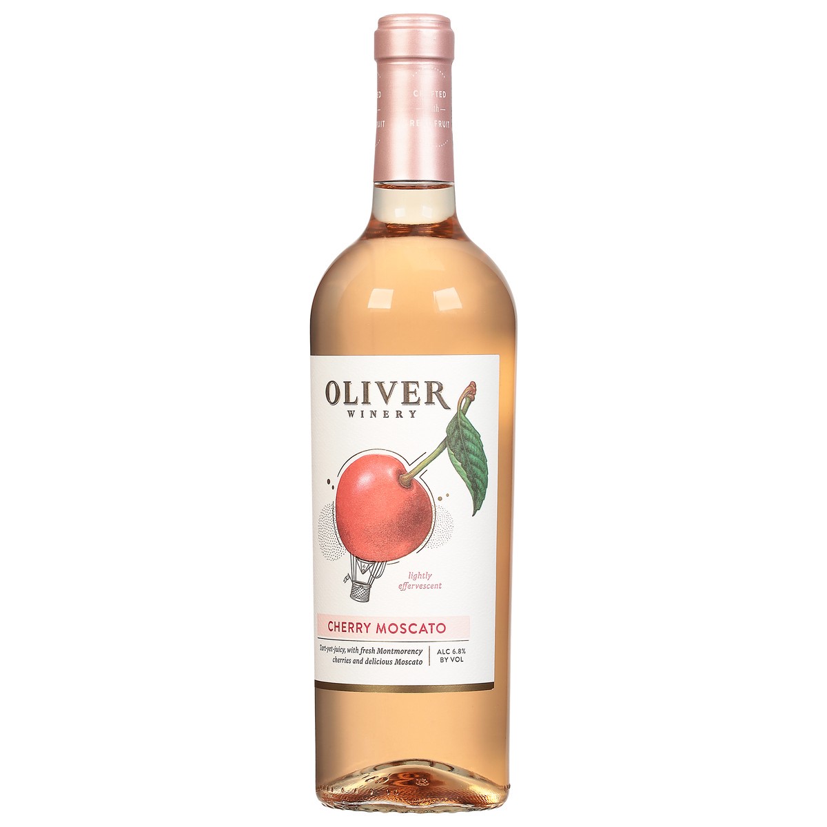 slide 2 of 9, Oliver Winery Cherry Moscato Wine 750 mL, 750 ml