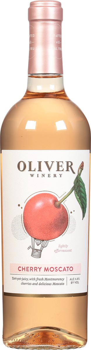 slide 5 of 9, Oliver Winery Cherry Moscato Wine 750 mL, 750 ml