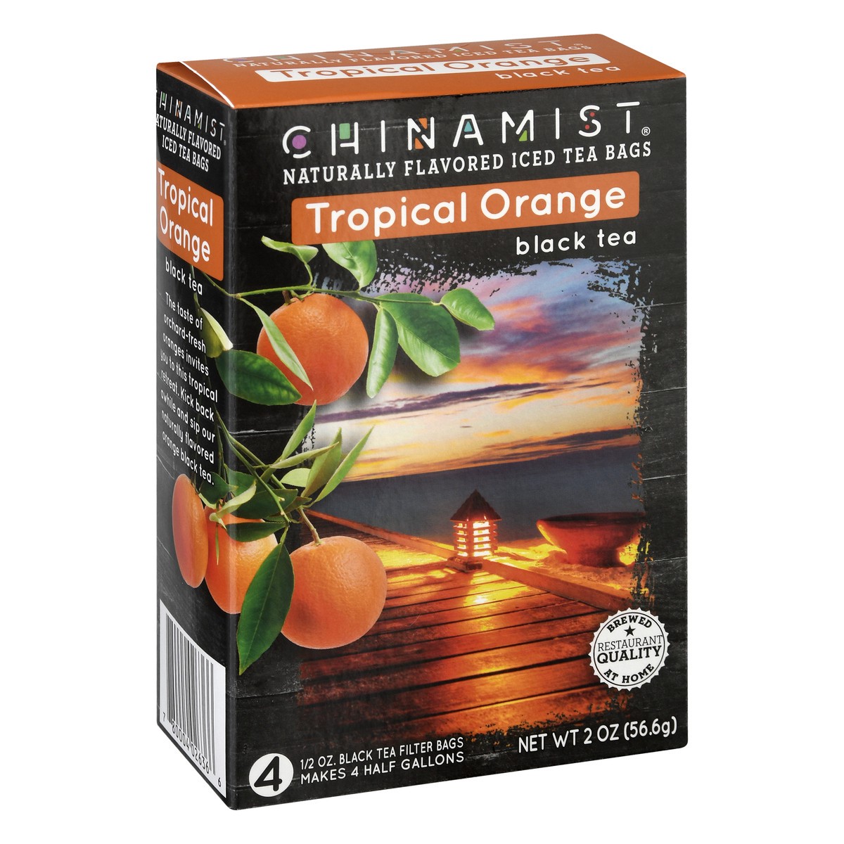 slide 6 of 13, China Mist Iced Tea Bags Tropical Orange Black Tea - 4 ct, 4 ct