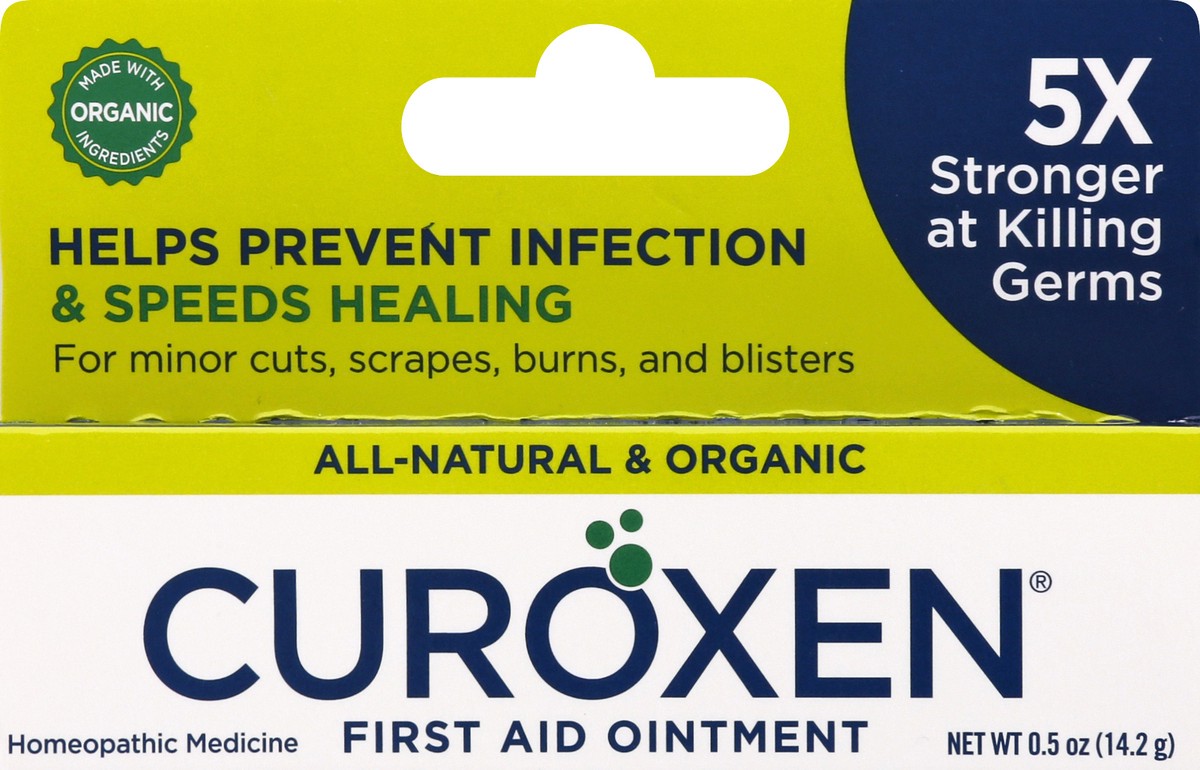 slide 2 of 12, CUROXEN All-Natural & Organic First Aid Oinment 0.5 oz, 0.5 oz