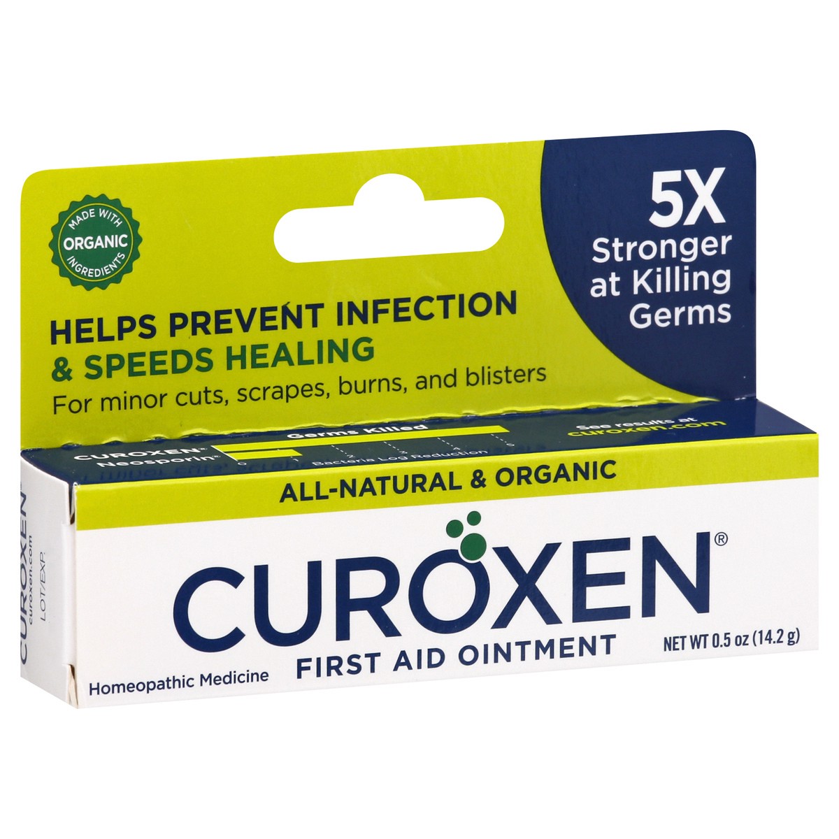 slide 12 of 12, CUROXEN All-Natural & Organic First Aid Oinment 0.5 oz, 0.5 oz