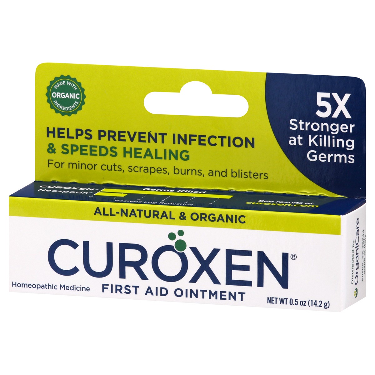 slide 6 of 12, CUROXEN All-Natural & Organic First Aid Oinment 0.5 oz, 0.5 oz