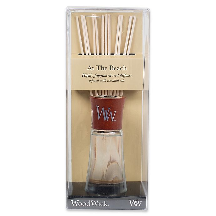 slide 1 of 1, Woodwick At The Beach Large Reed Diffuser, 1 ct