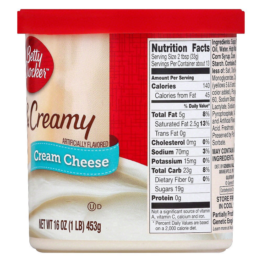 slide 74 of 148, Betty Crocker Rich And Creamy Cream Cheese Frosting, 16 oz