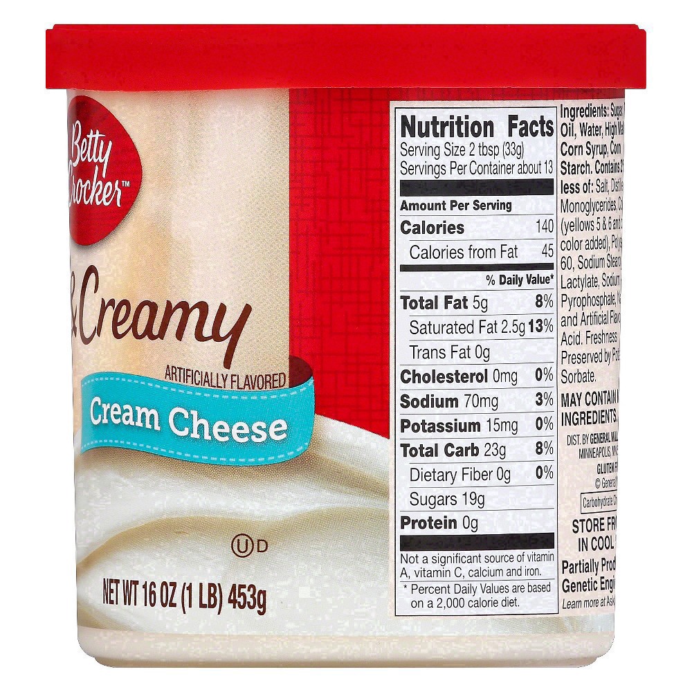 slide 110 of 148, Betty Crocker Rich And Creamy Cream Cheese Frosting, 16 oz