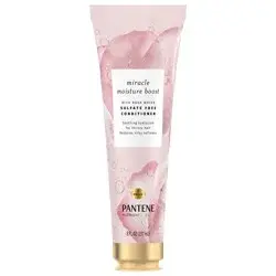 Pantene Pro V Pantene Nutrient Blends Miracle Moisture Boost Rose Water Conditioner for Dry Hair, Sulfate Free, 8.0 fl oz