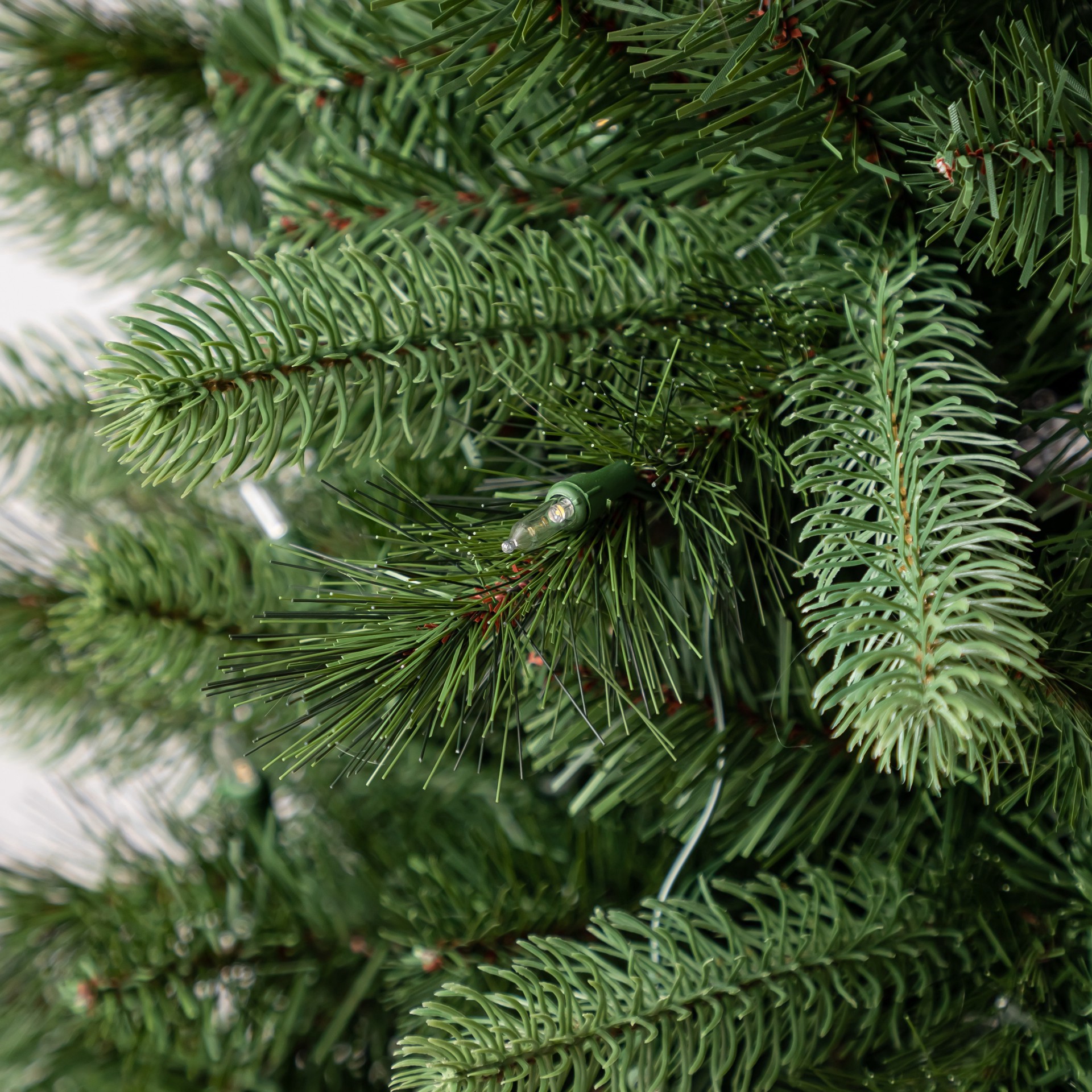 slide 3 of 8, 9ft. Pre-Lit Rothwell Slim Artificial Christmas Tree, Warm White Led Lights By Ashland, 9 ft