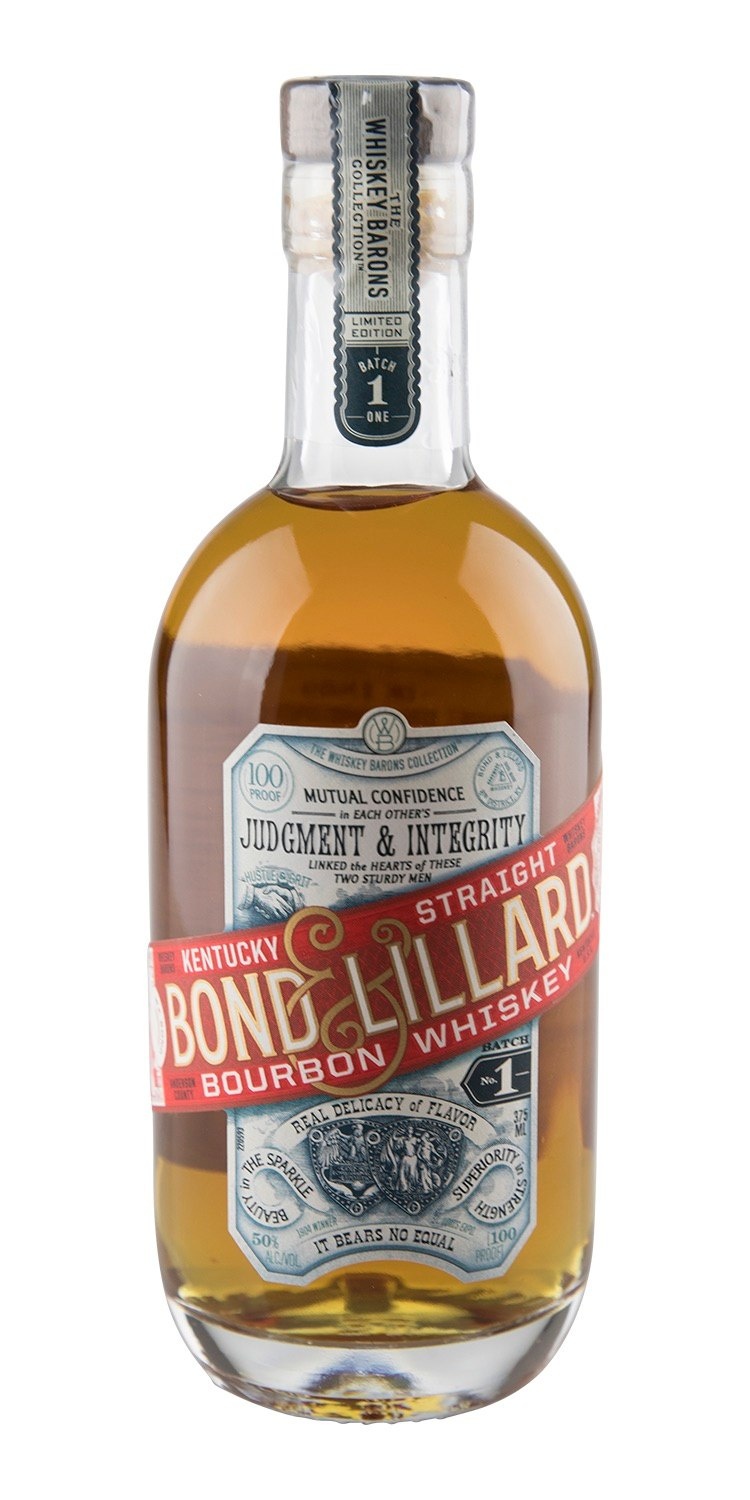 slide 1 of 1, Bond & Lillard Kentucky Straight Bourbon Whiskey, 375 ml