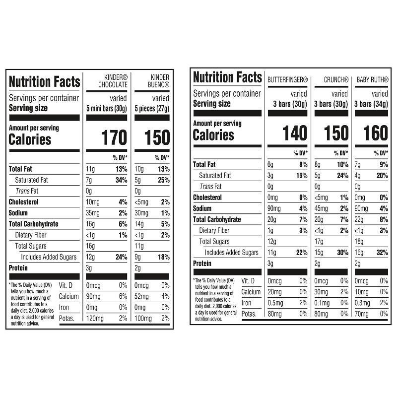 slide 9 of 10, Kinder Assorted Fmc & Kinder Sub, 36.1 oz