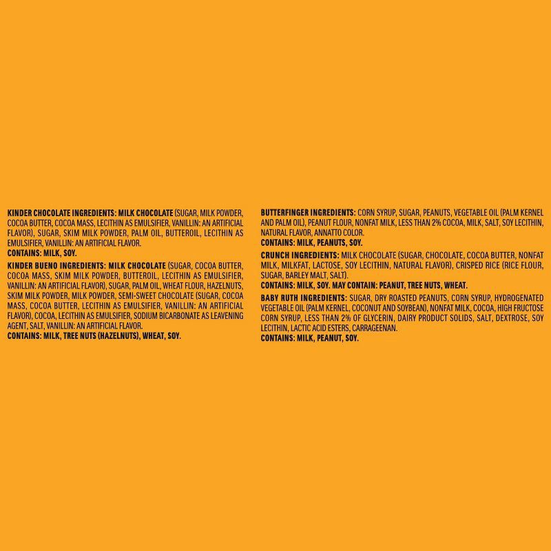 slide 5 of 10, Kinder Assorted Fmc & Kinder Sub, 36.1 oz