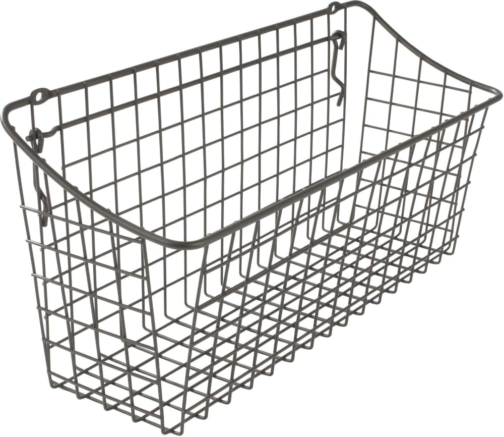 slide 1 of 1, Spectrum Pegboard And Wall Mount Basket - Gray, 1 ct