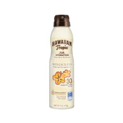 Hawaiian Tropic Silk Hydration Weightless Sunscreen Spray, SPF 30