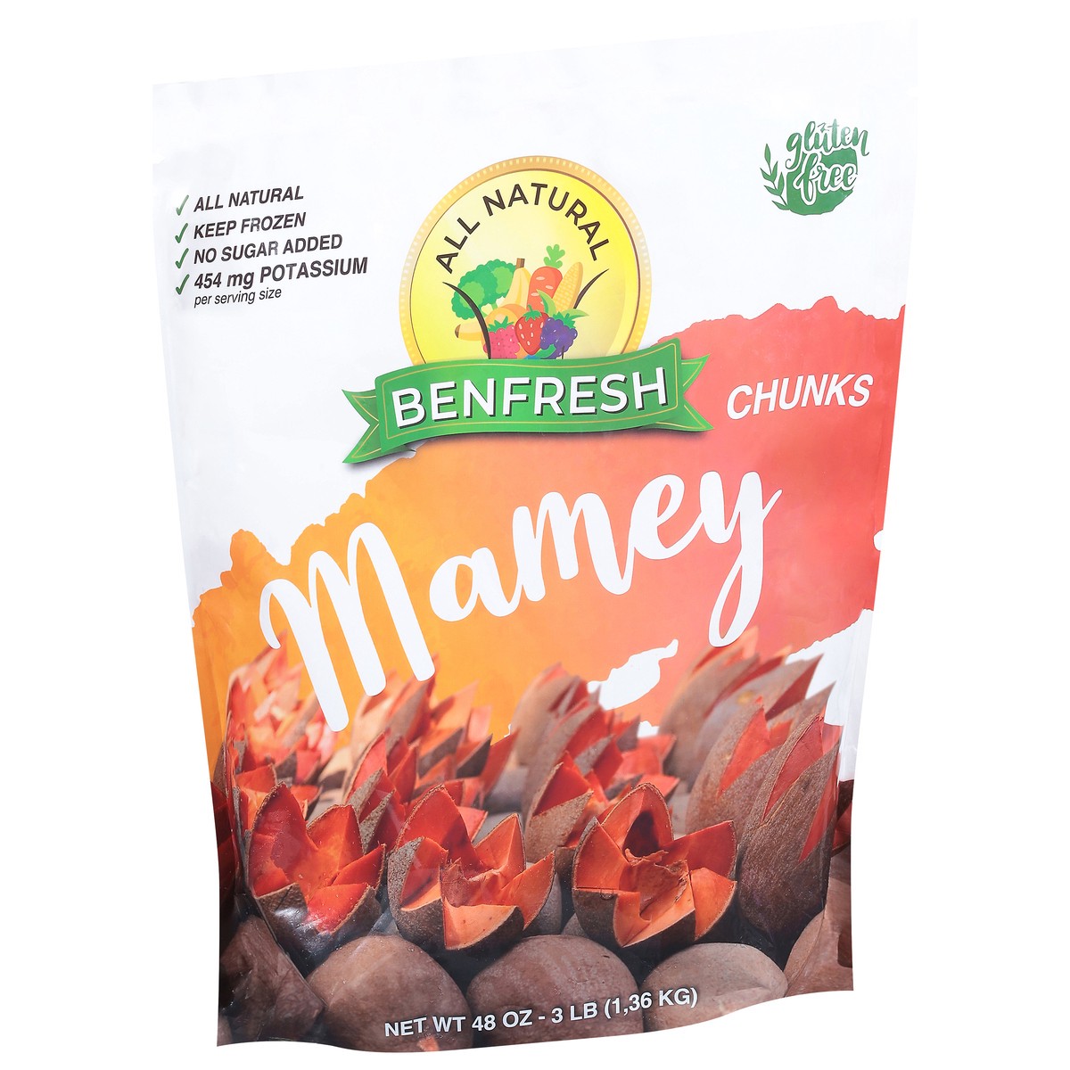 slide 5 of 9, Benfresh Chunks Mamey 48 oz, 48 oz