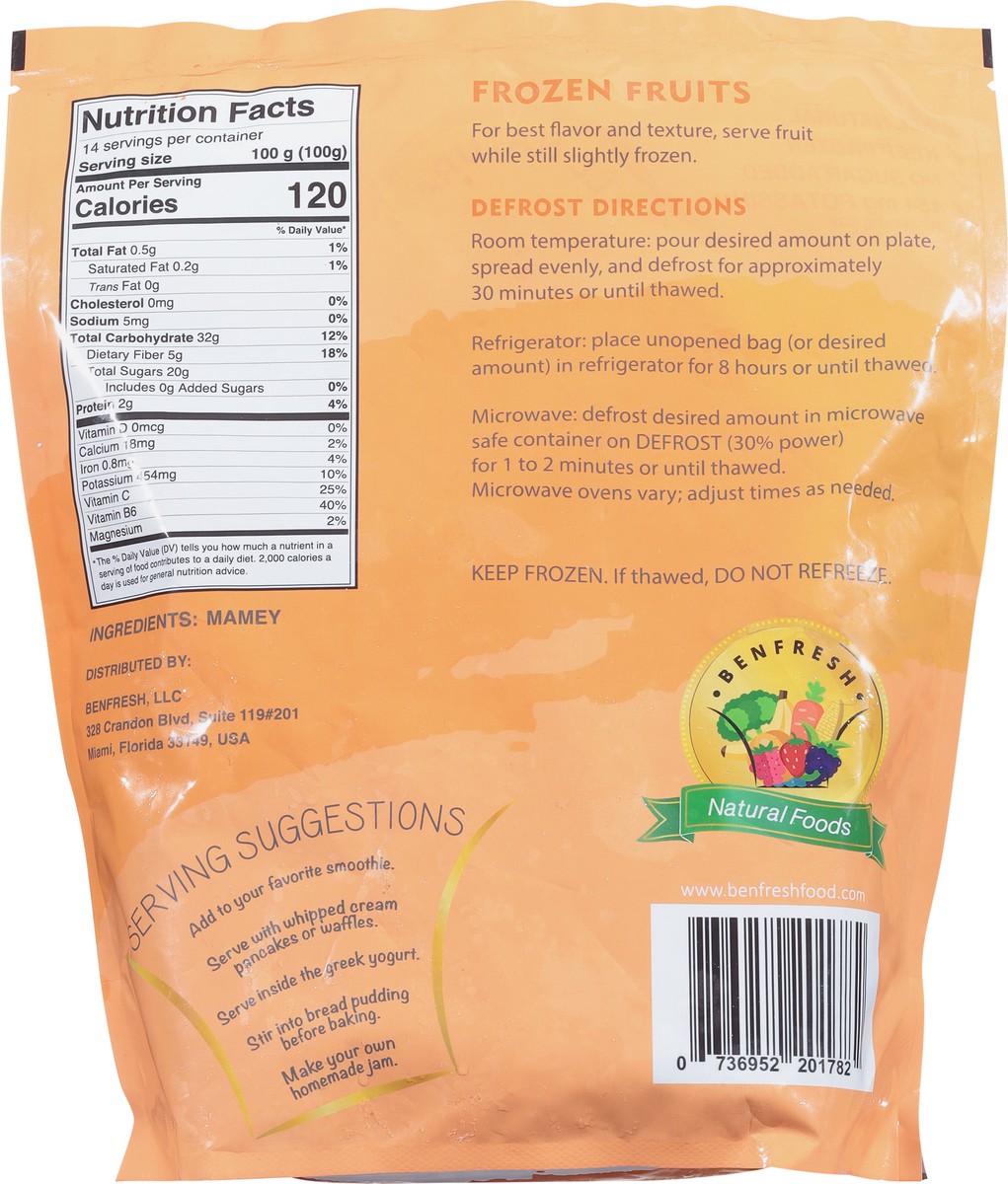 slide 3 of 9, Benfresh Chunks Mamey 48 oz, 48 oz