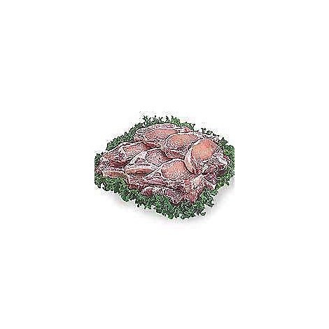 slide 1 of 1, Meat Counter Pork Chop Loin Chops Bone In Value Pack, per lb