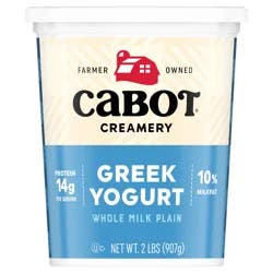 6/2Lb 10% Plain Greek Yogurt