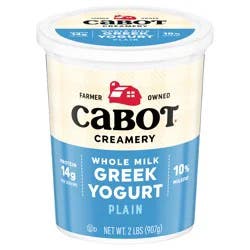 6/2Lb 10% Plain Greek Yogurt