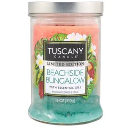 Tuscany Candle Beachside Bungalow Scented Jar Candle
