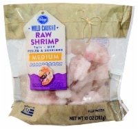 slide 1 of 1, Kroger Wild Caught Peeled & Deveined Medium Raw Shrimp, 10 oz