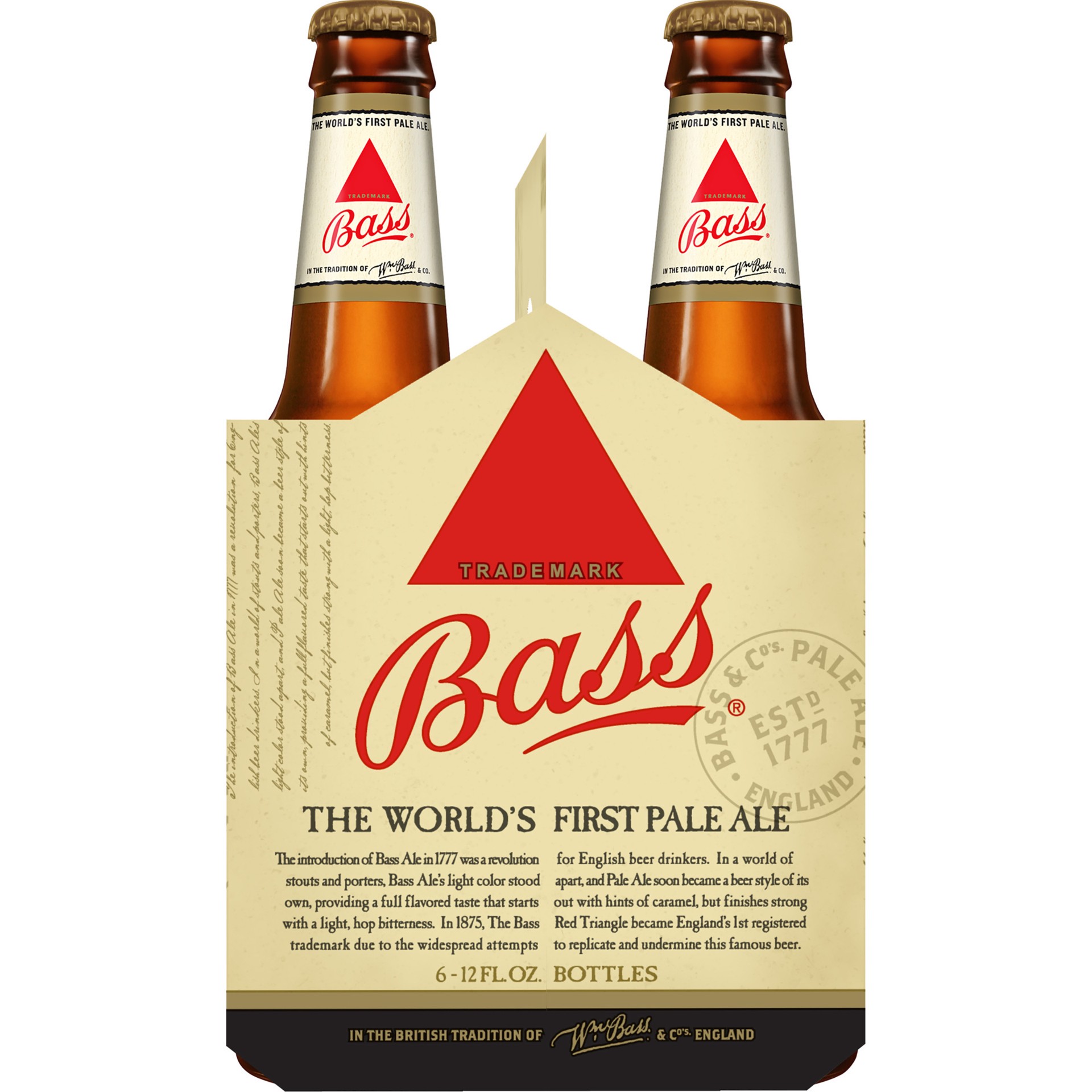 slide 1 of 3, Bass Pale Ale, 6 ct; 12 oz