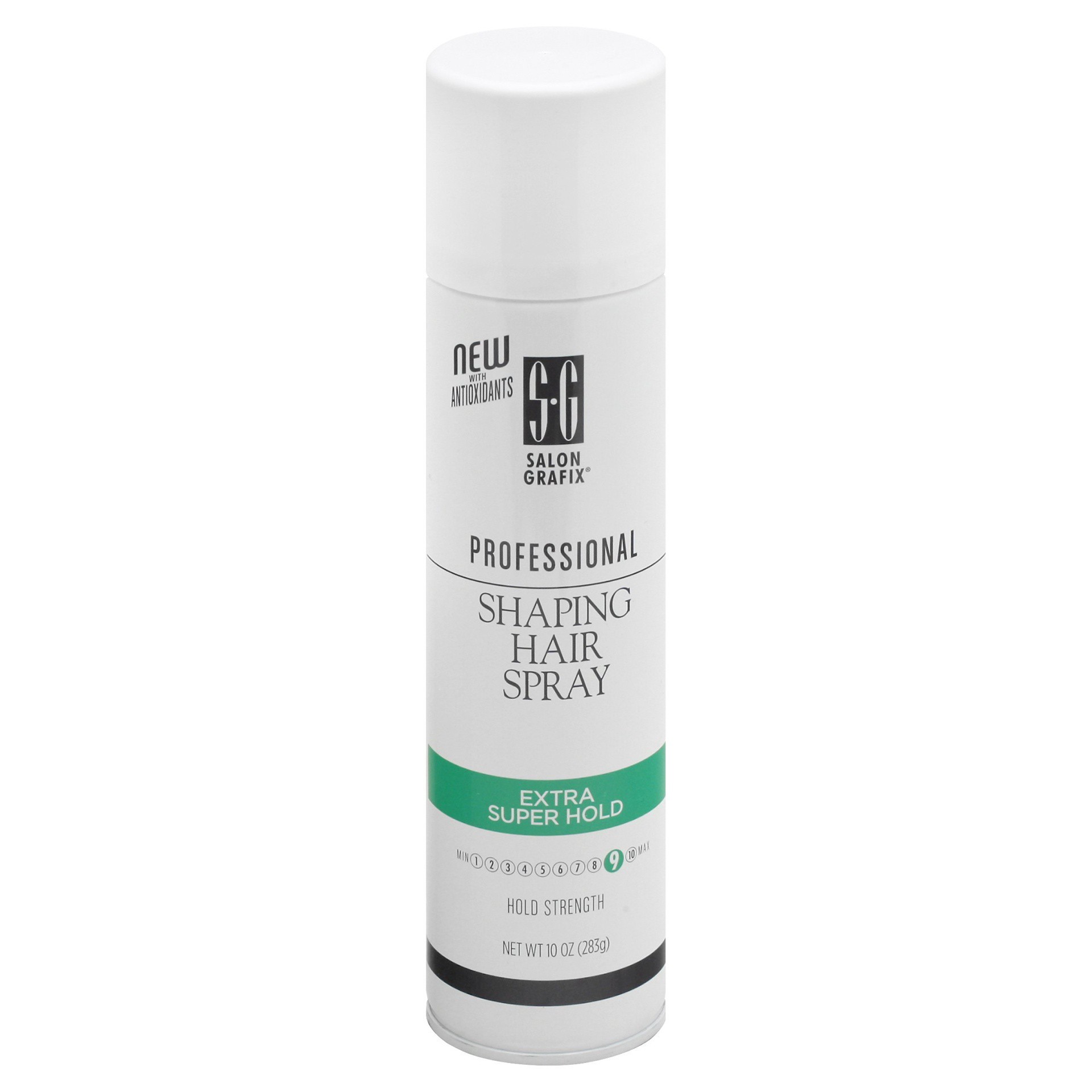 slide 1 of 5, Salon Grafix Professional Shaping Hair Spray Extra Super Hold Styling Mist, 10 oz