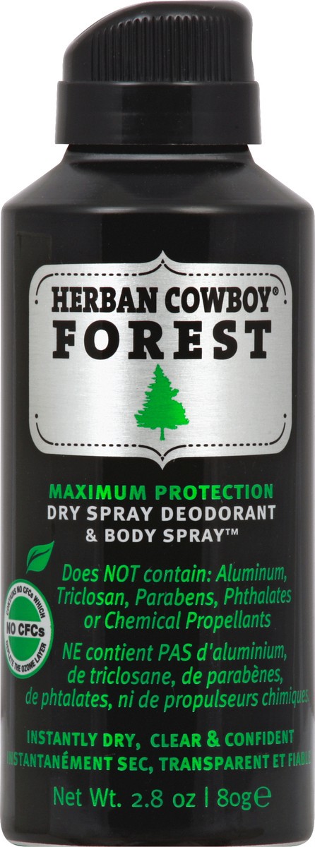 slide 2 of 2, Herban Cowboy Deodorant & Body Spray 2.8 oz, 2.8 oz