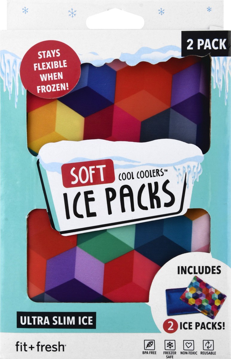 slide 7 of 9, Cool Coolers Soft Ice Packs 2 ea, 2 ct
