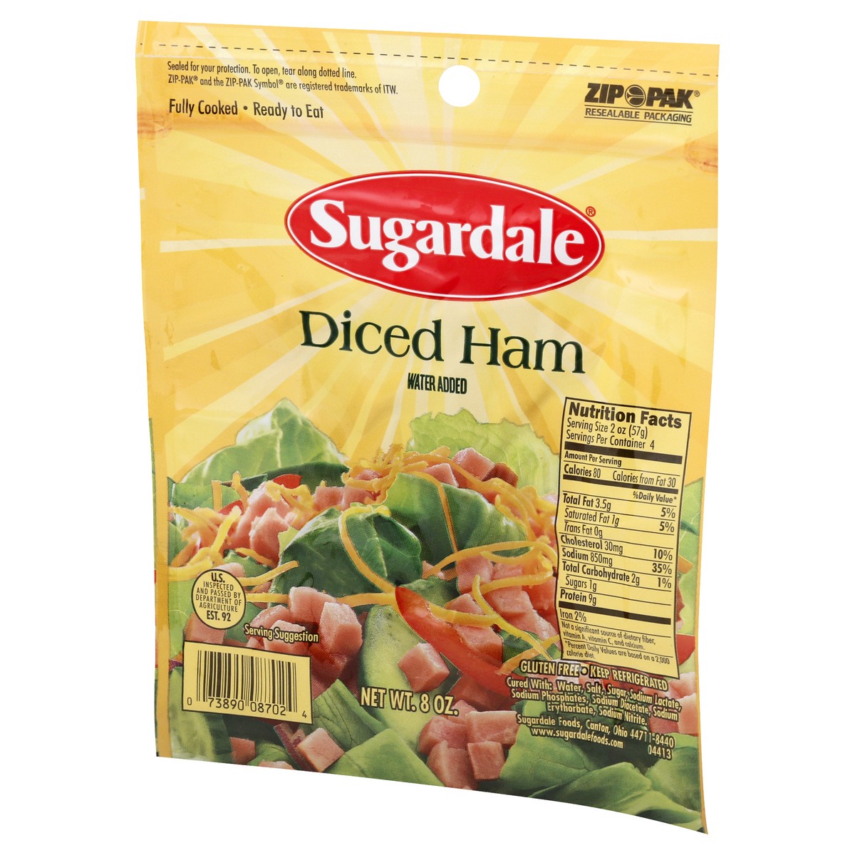 slide 9 of 13, Sugardale Diced Ham, 8 oz