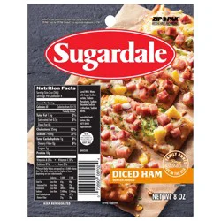 Sugardale Diced Ham 8 oz