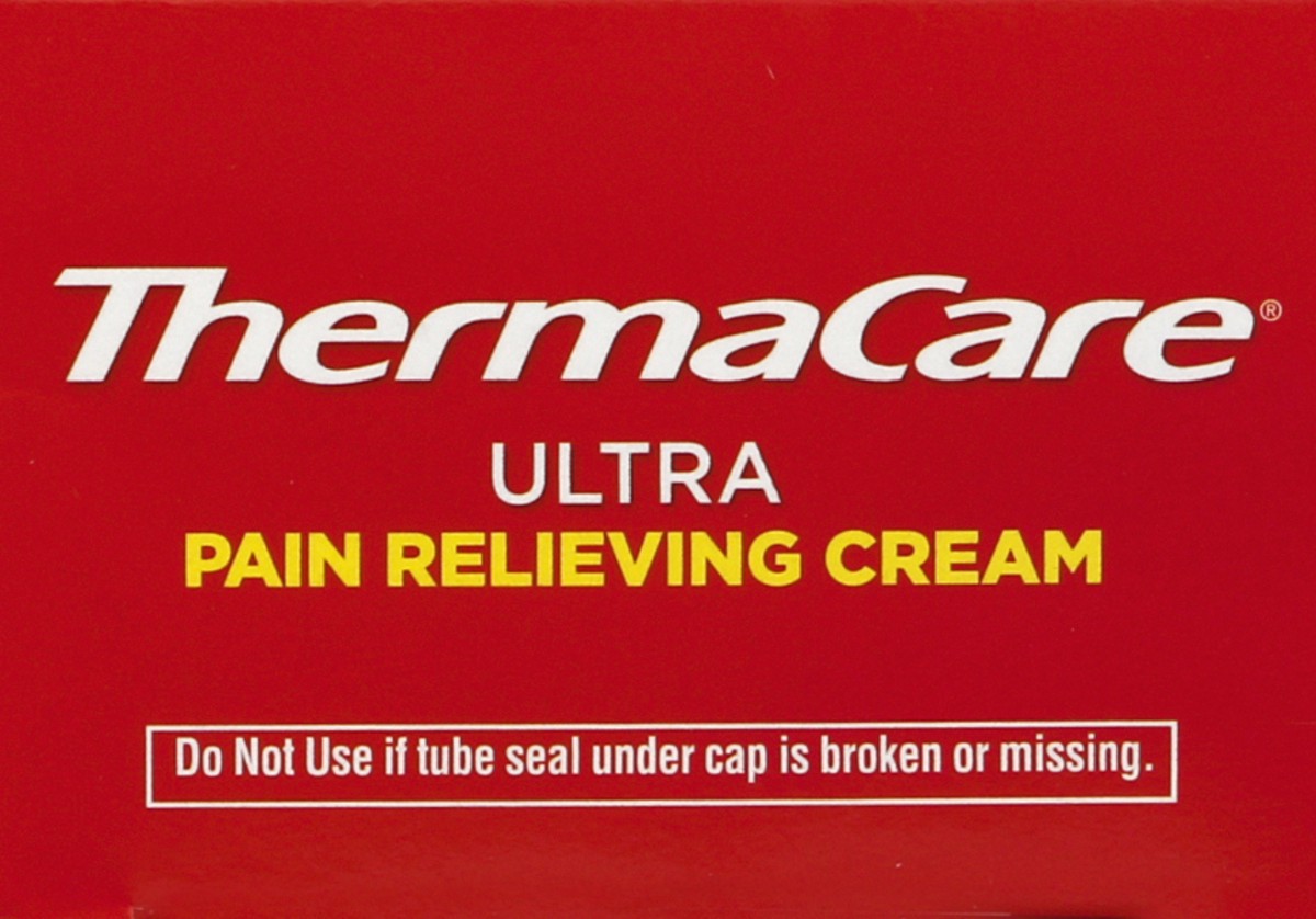 slide 2 of 6, ThermaCare Ultra Pain Relieving Cream, 2.5 oz