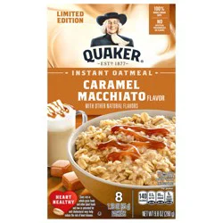 Quaker Caramel Macchiato Instant Oatmeal 9.8 oz