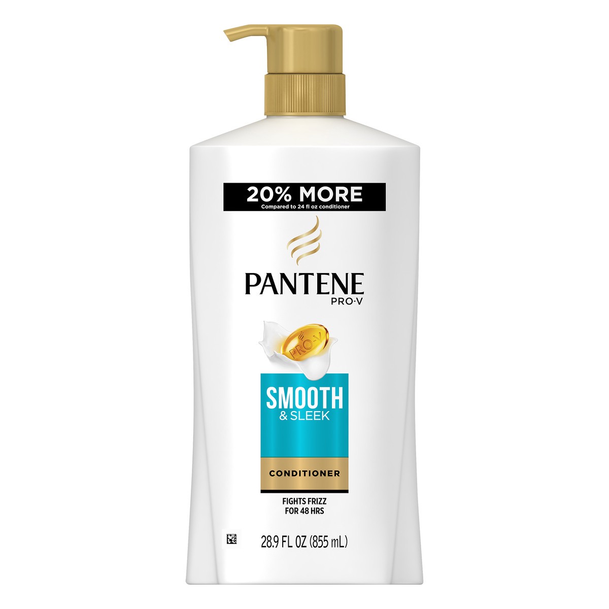 slide 1 of 5, Pantene Smooth & Sleek Conditioner 28.9 oz, 28.90 oz