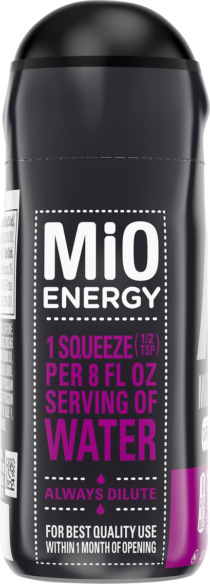 slide 9 of 9, mio Energy Acai Berry Flavored with other natural flavor Liquid Water Enhancer, 1.62 fl oz Bottle, 1.62 fl oz