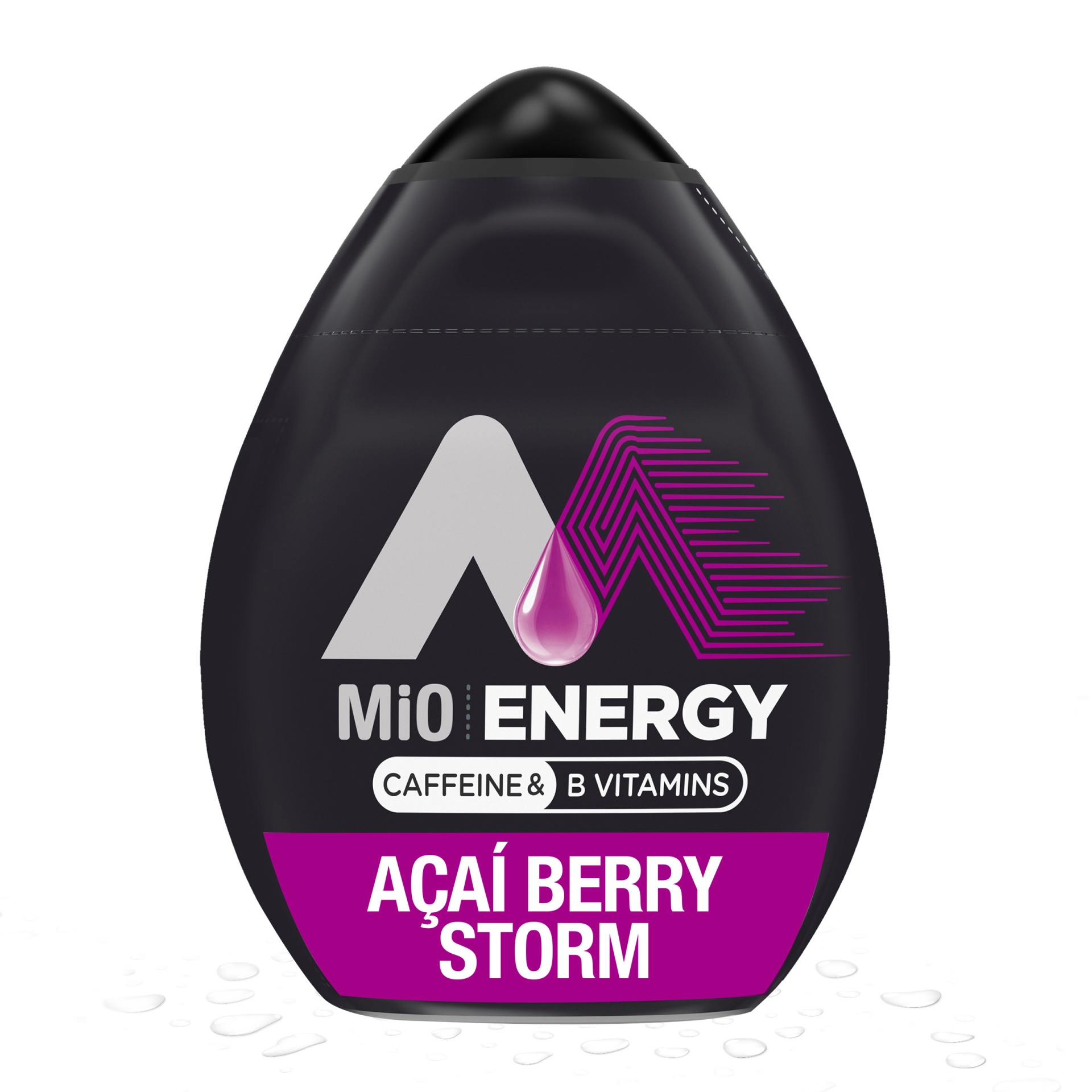 slide 1 of 2, MiO Energy Acai Berry Storm Liquid Water Enhancer Drink Mix Bottle, 1.62 fl oz