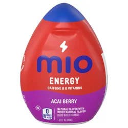 MiO Energy Acai Berry Storm Liquid Water Enhancer Drink Mix, 1.62 fl. oz. Bottle