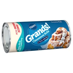 Pillsbury Grands! Cinnabon Refrigerated Cinnamon Rolls Extra Rich Butter Cream Icing