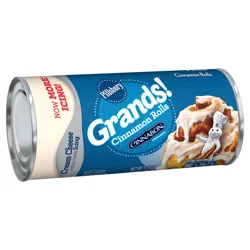 Pillsbury Grands! Cinnamon Rolls with Cinnabon Cream Cheese Icing Canned 5 Count