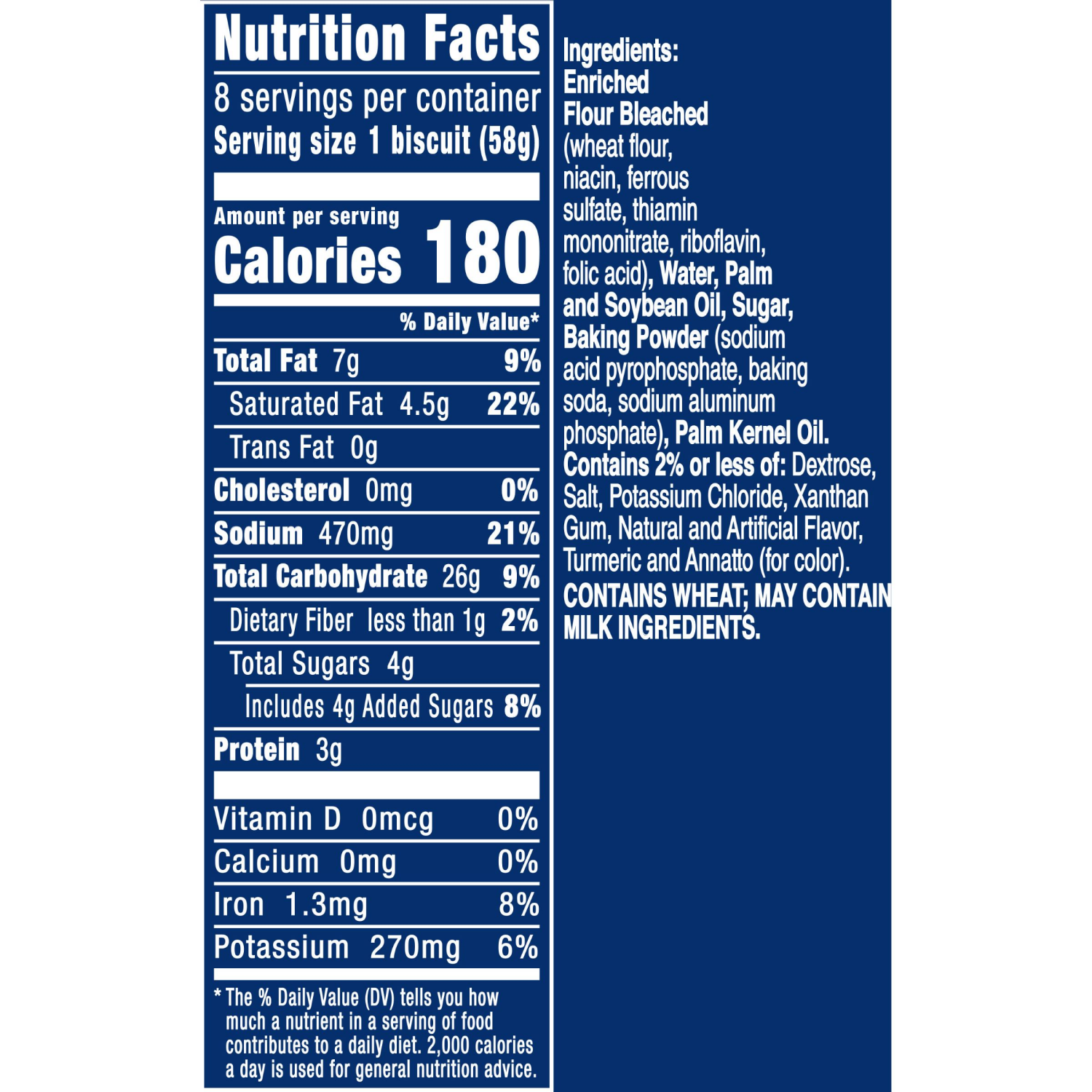 slide 2 of 8, Grands! Southern Homestyle Butter Tastin' Biscuits, 8 Ct, 16.3 oz, 8 ct