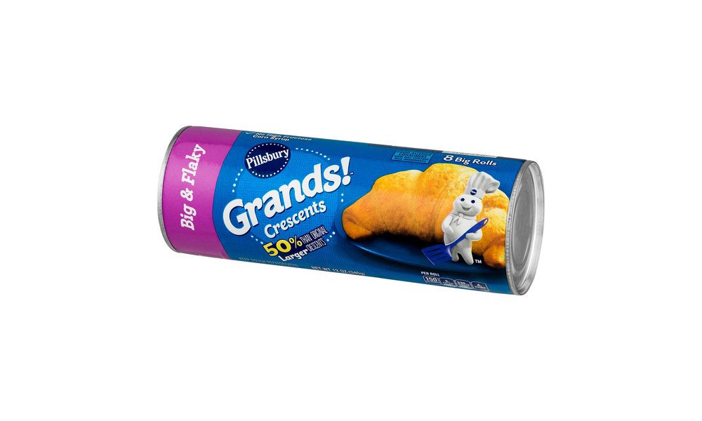 slide 2 of 3, Pillsbury Grands! Original Crescent Rolls 8 Count, 8 ct