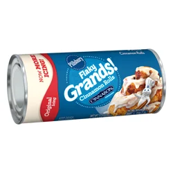 Pillsbury Grands! Flaky Cinnamon Rolls with Cinnabon Original Icing Canned 5 Count