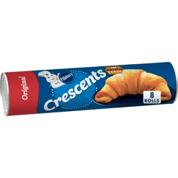 Pillsbury Crescent Rolls, Original Refrigerated Canned Pastry Dough, 8 Rolls, 8 oz