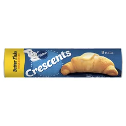 Pillsbury Crescent Rolls, Butter Flake, Refrigerated Canned Pastry Dough, Easter Bread, 8 Ct, 8 oz