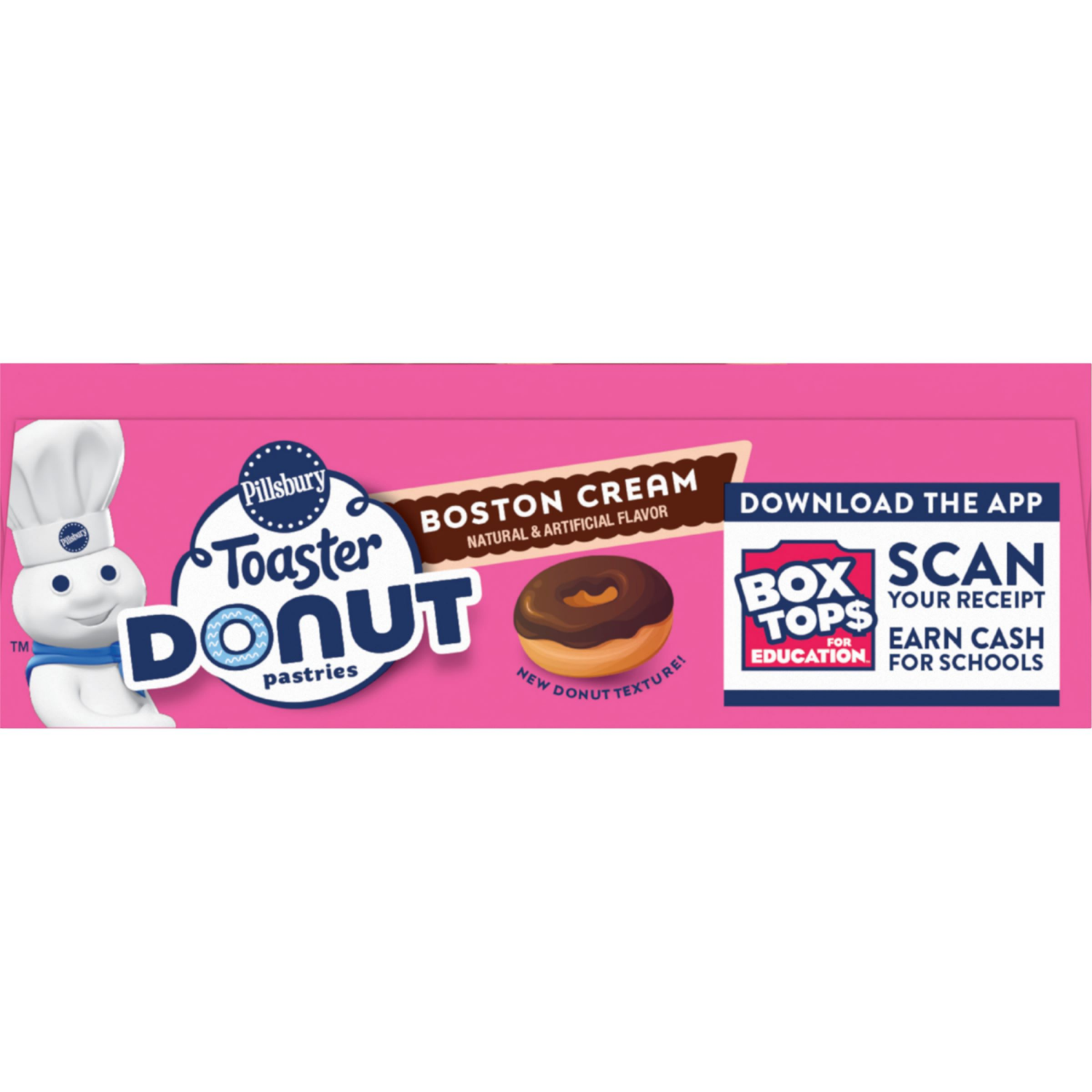 slide 3 of 4, Pillsbury Toaster Strudel Boston Cream Donut 12 Ounces, 12 oz